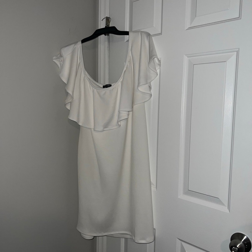 Curvy Sense Ruffle Mini Dress
